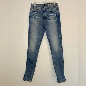 AG Adriano Goldschmied The Mila Super High arise Skinny Jeans Size 30